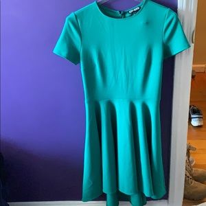 Green dress from Express